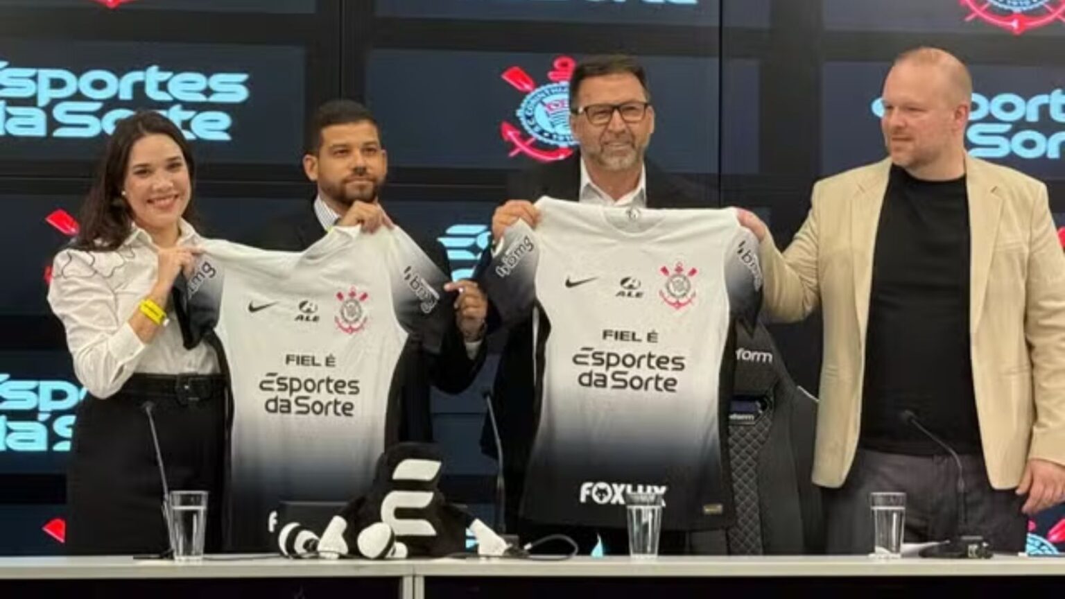 Esportes da Sorte é o novo pratocinador do Corinthians