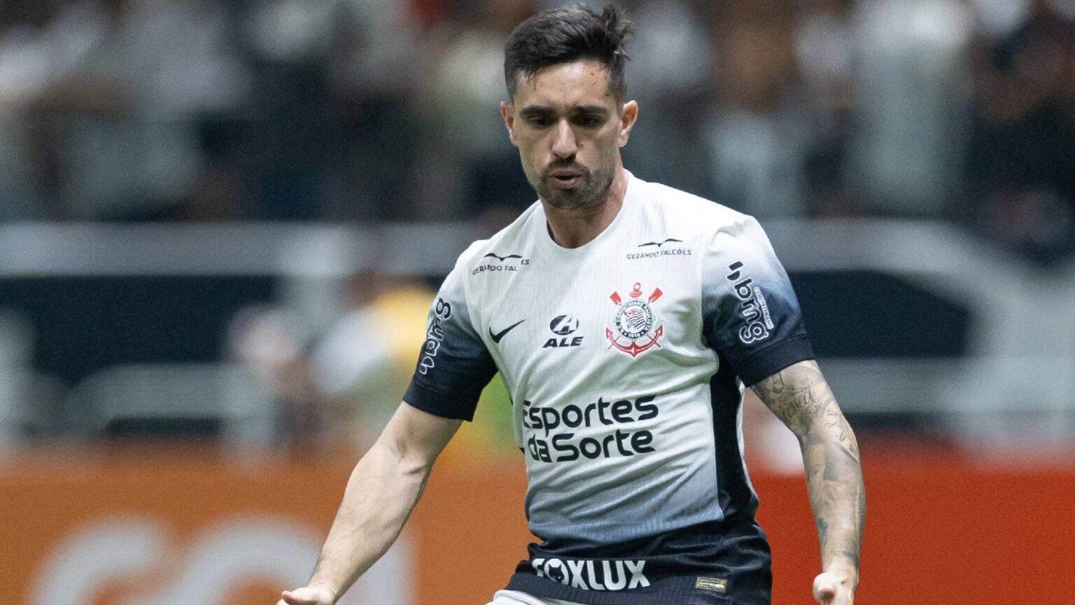 Igor Coronado em campo pelo Corinthians